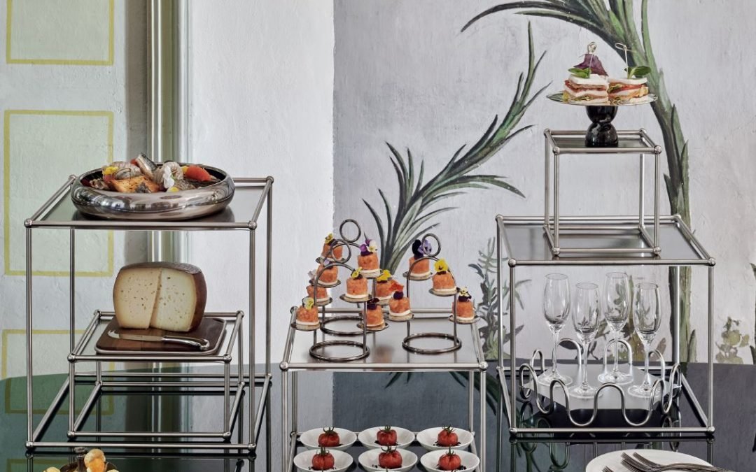 Nieuw van Sambonet: Opera & Kyma buffetcollecties