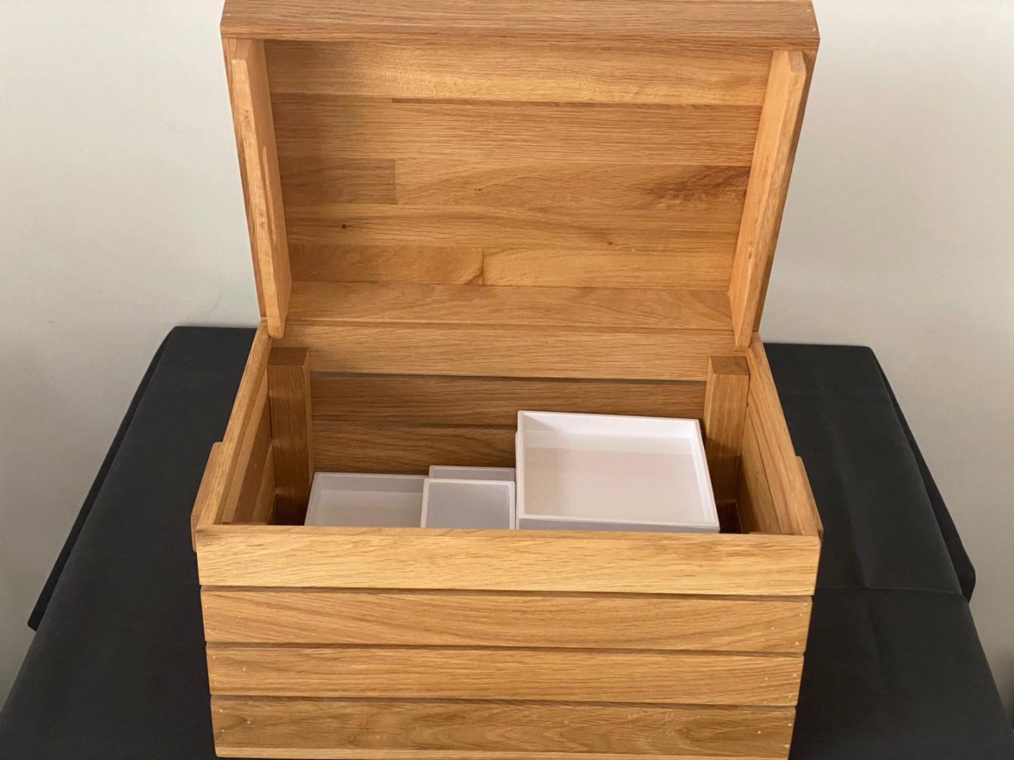 Ontbijtbox voor roomservice of take away - geopend